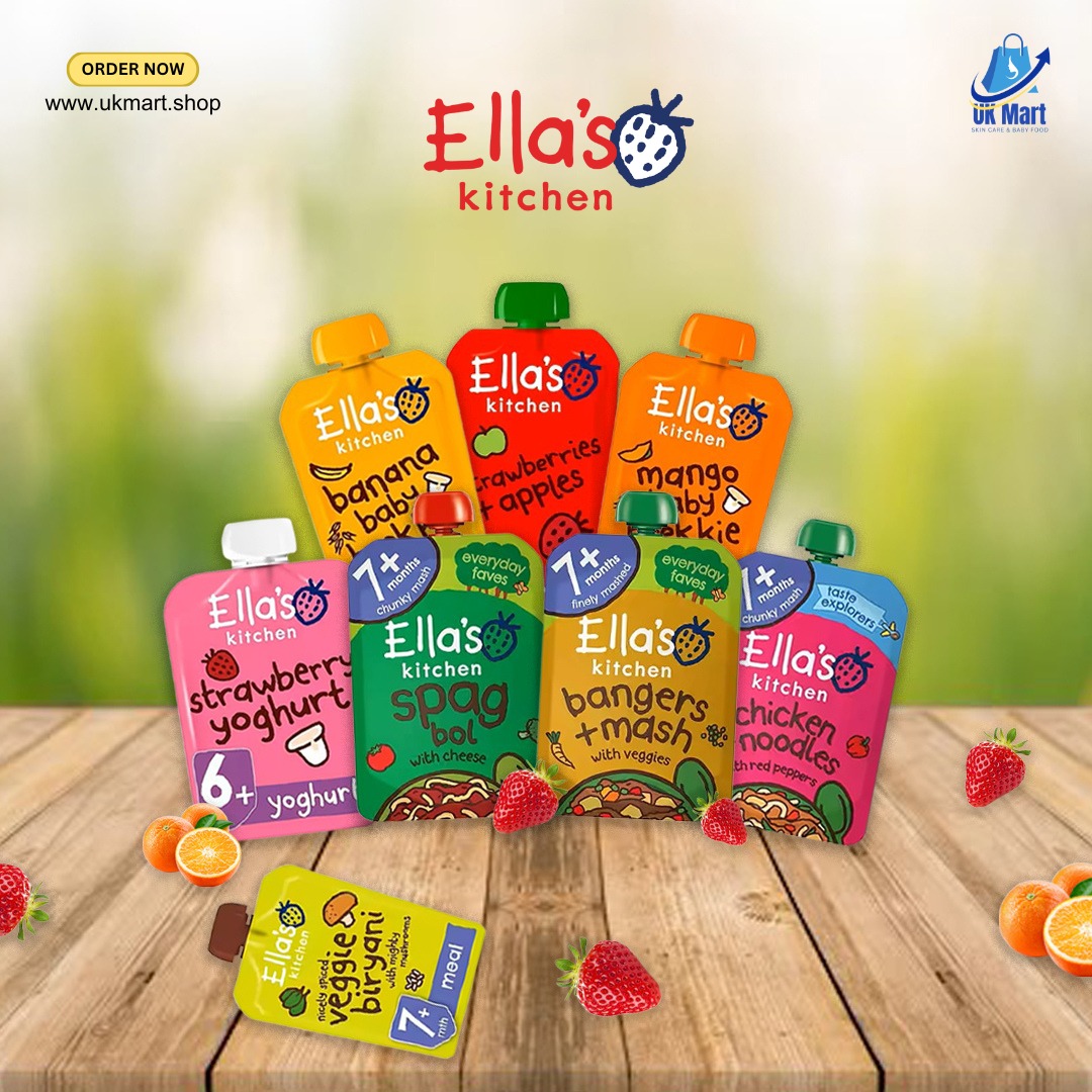 Ella's Kitchen, organic baby and toddler food